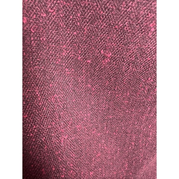 Mossimo Textured Belted Lined Pencil Skirt Women's Size 14 Cranberry NWT - Picture 6 of 10